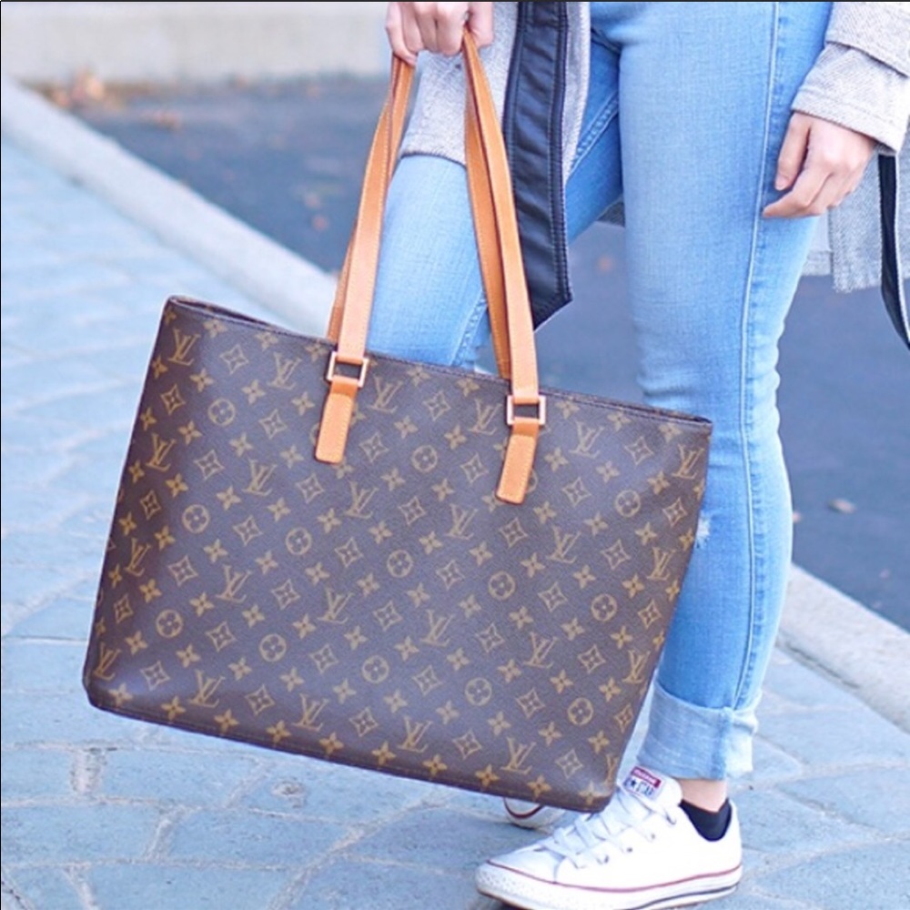 Authentic Louis Vuitton Luco GM Tote